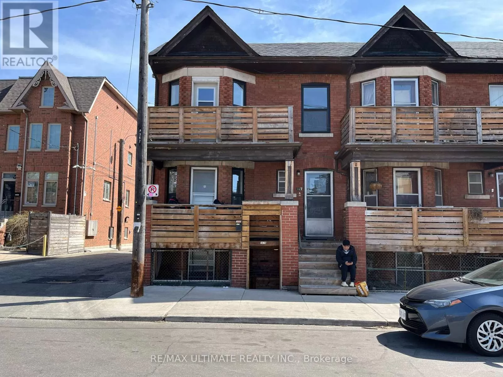 Row / Townhouse for rent: 1 - 367 Clinton Street, Toronto, Ontario M6G 2Z1