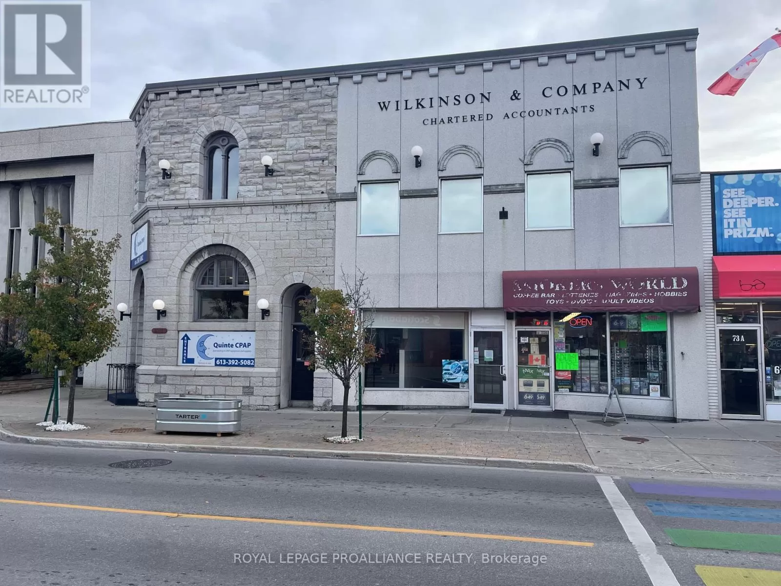 Offices for rent: #1 -69-71 Dundas St W, Quinte West, Ontario K8V 3P4