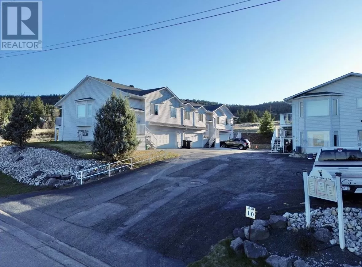 Row / Townhouse for rent: 10 25 Westridge Drive, Williams Lake, British Columbia V2G 5K2