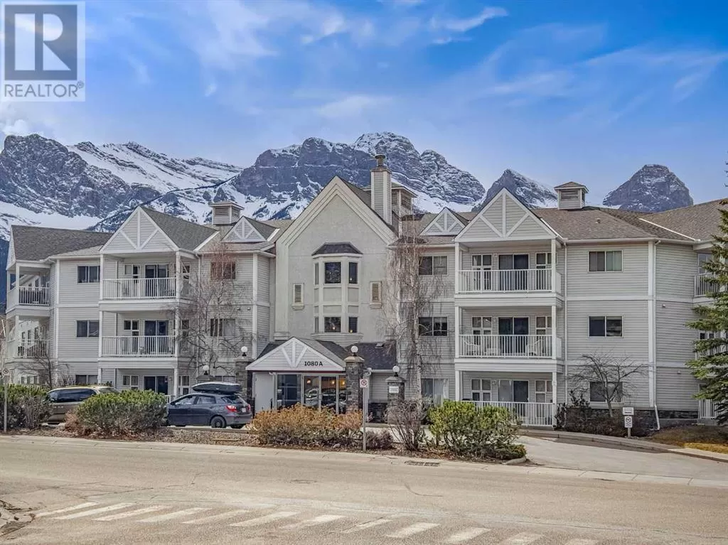 Apartment for rent: 101, 1080a Cougar Creek Drive, Canmore, Alberta T1W 1A4