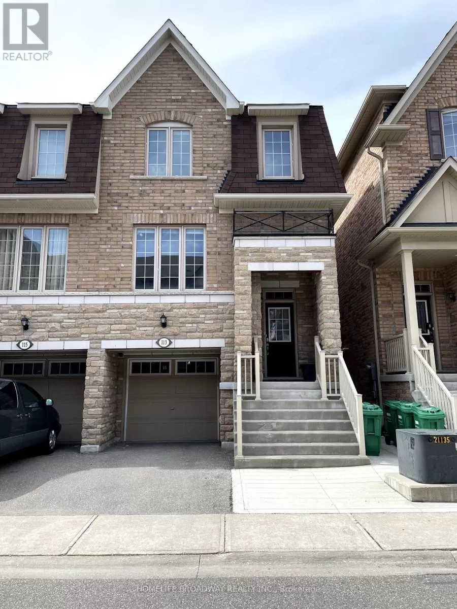 Row / Townhouse for rent: 113 Sea Drifter Crescent, Brampton, Ontario L6P 2S1