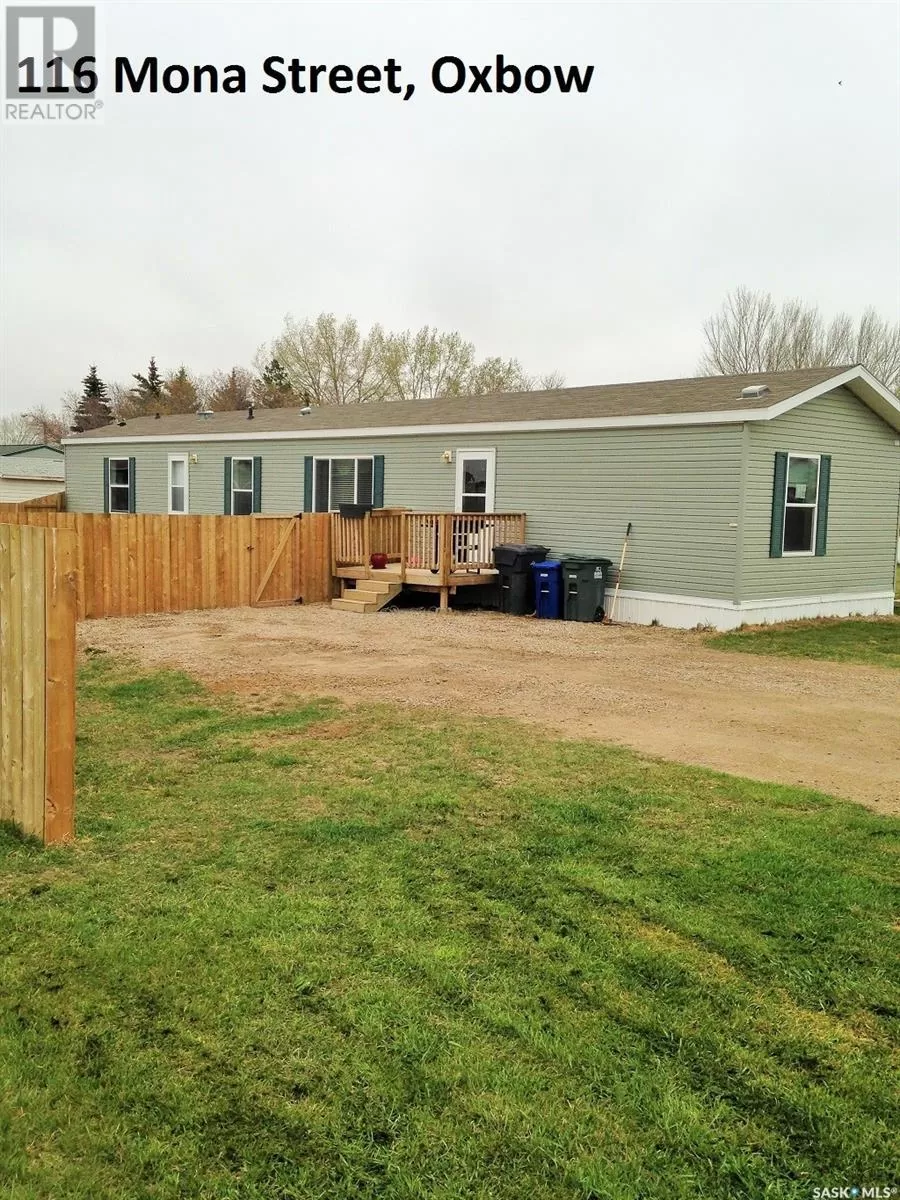Mobile Home for rent: 116 Mona Street, Oxbow, Saskatchewan S0C 2B0