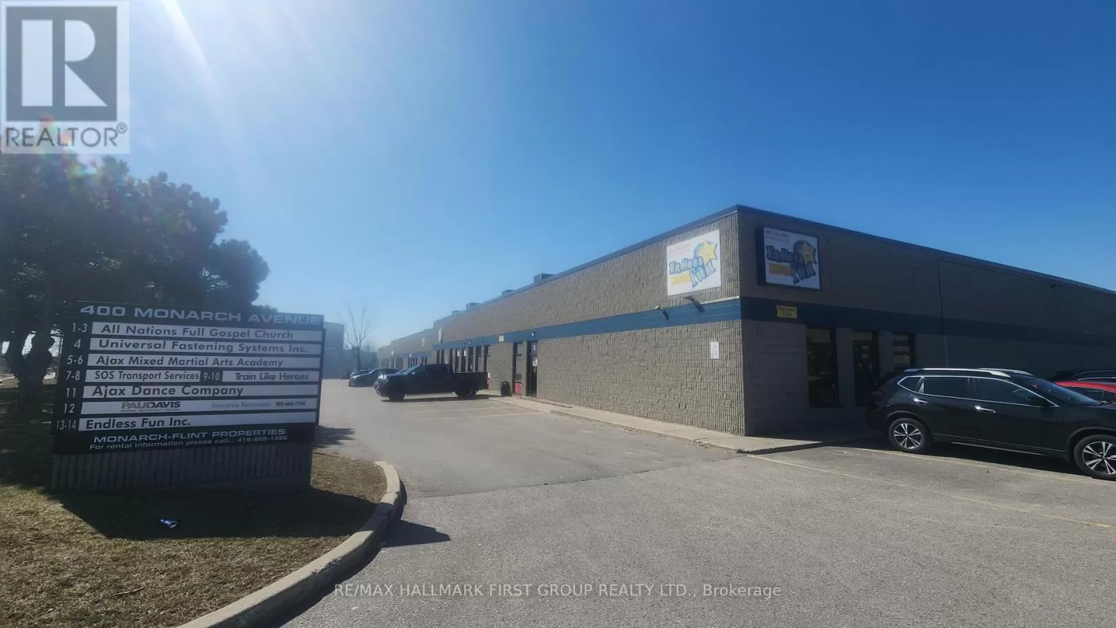 Warehouse for rent: ##12 -400 Monarch Ave, Ajax, Ontario L1S 3W6