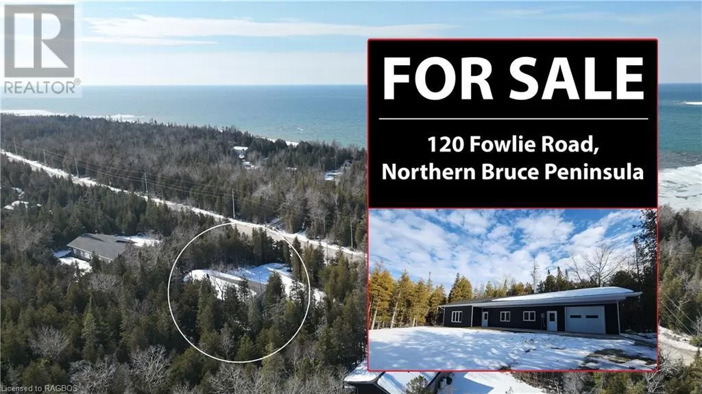 House for rent: 120 Fowlie Road, Northern Bruce Peninsula, Ontario N0H 1X0