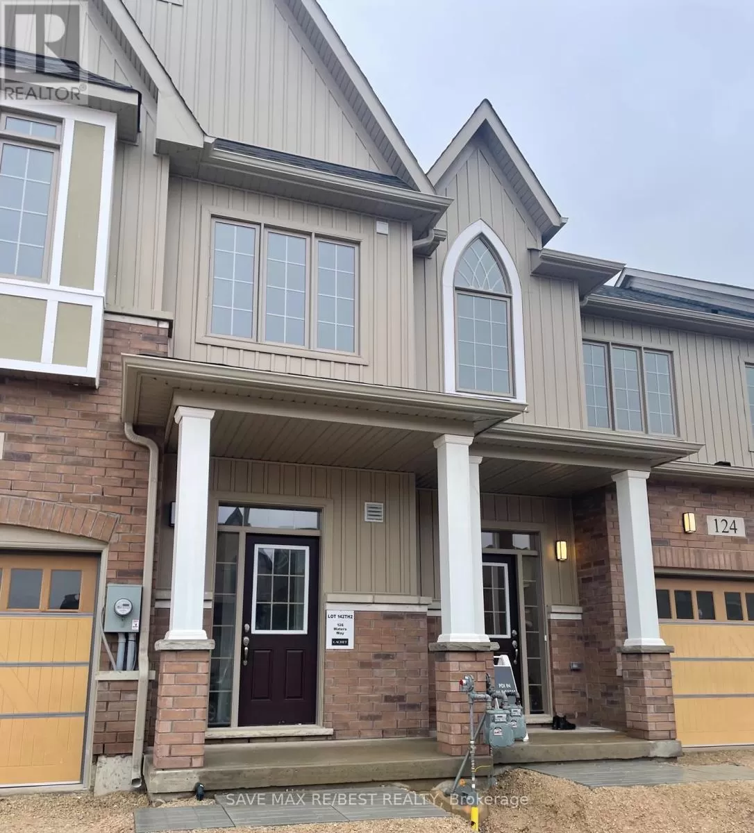 Row / Townhouse for rent: 124 Waters Way, Wellington North, Ontario N0G 1A0