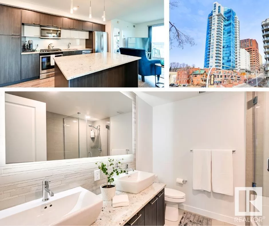 Apartment for rent: #1401 9720 106 St Nw, Edmonton, Alberta T5K 0K8