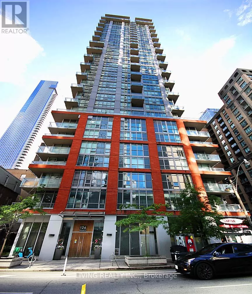 Apartment for rent: 1707 - 126 Simcoe Street, Toronto, Ontario M5H 4E6