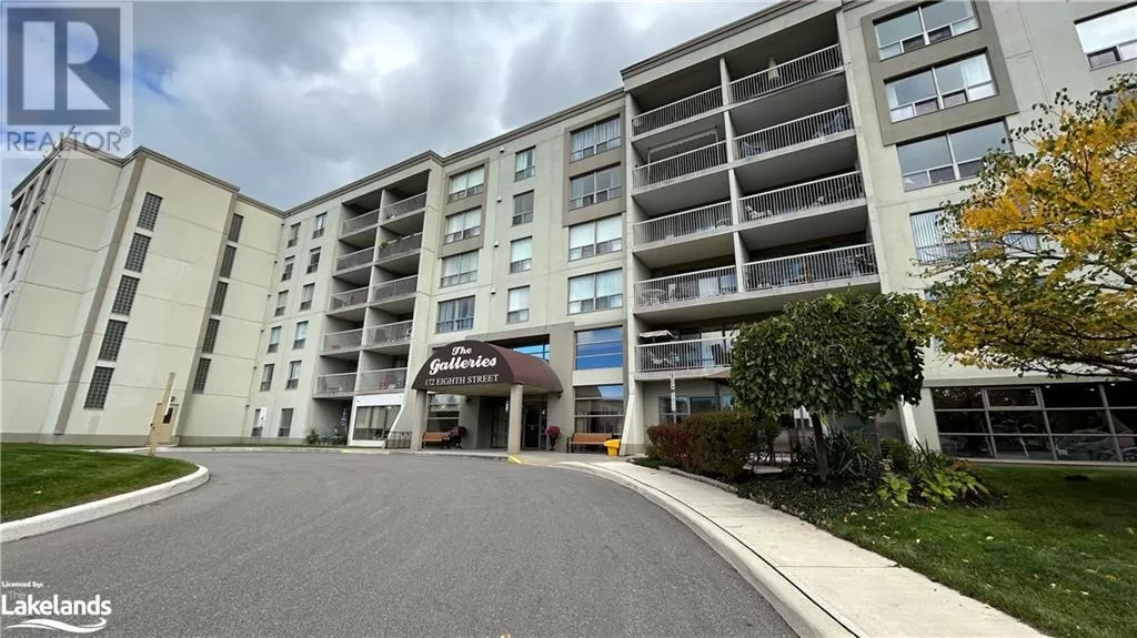Apartment for rent: 172 Eighth Street Unit# 607, Collingwood, Ontario L9Y 4T2