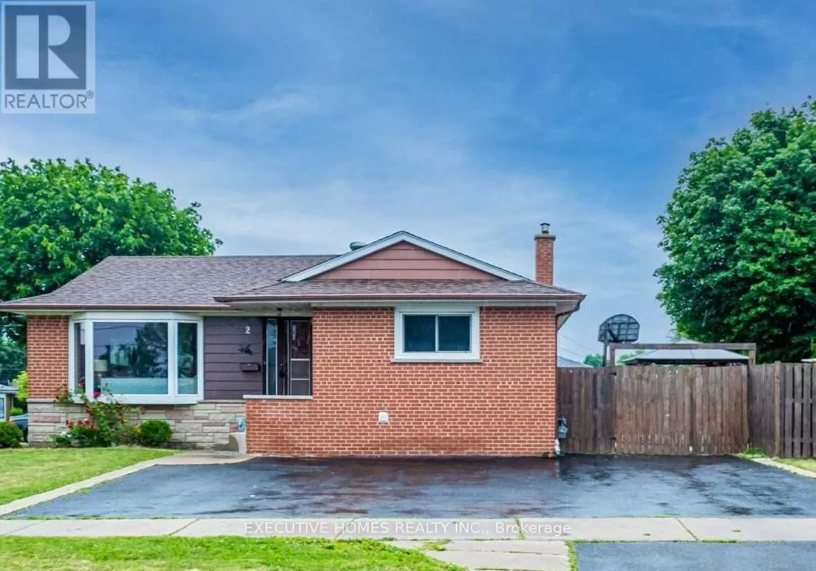 House for rent: 2 Milner Rd, Brampton, Ontario L6W 3A5