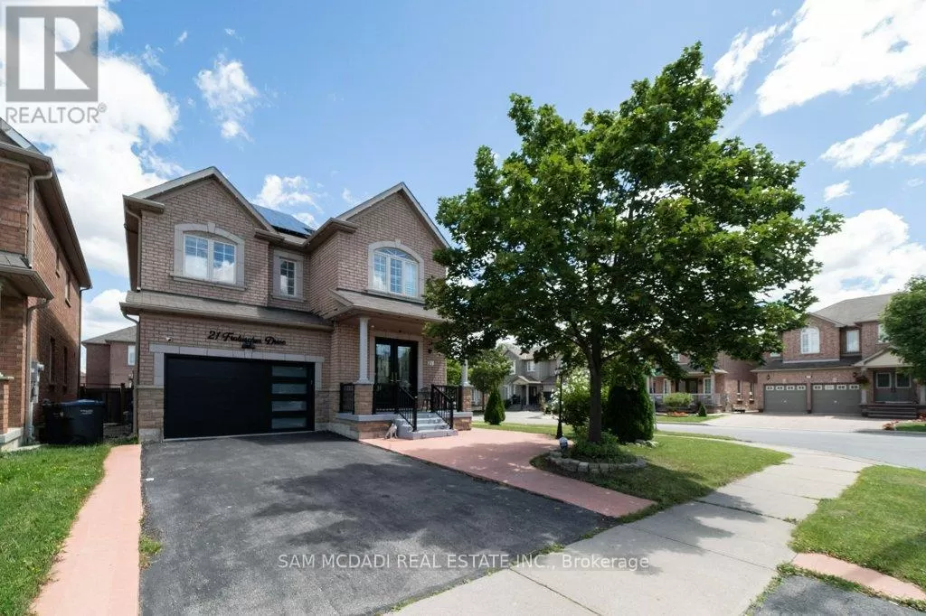 House for rent: 21 Frobischer Drive, Brampton, Ontario L6R 0L4