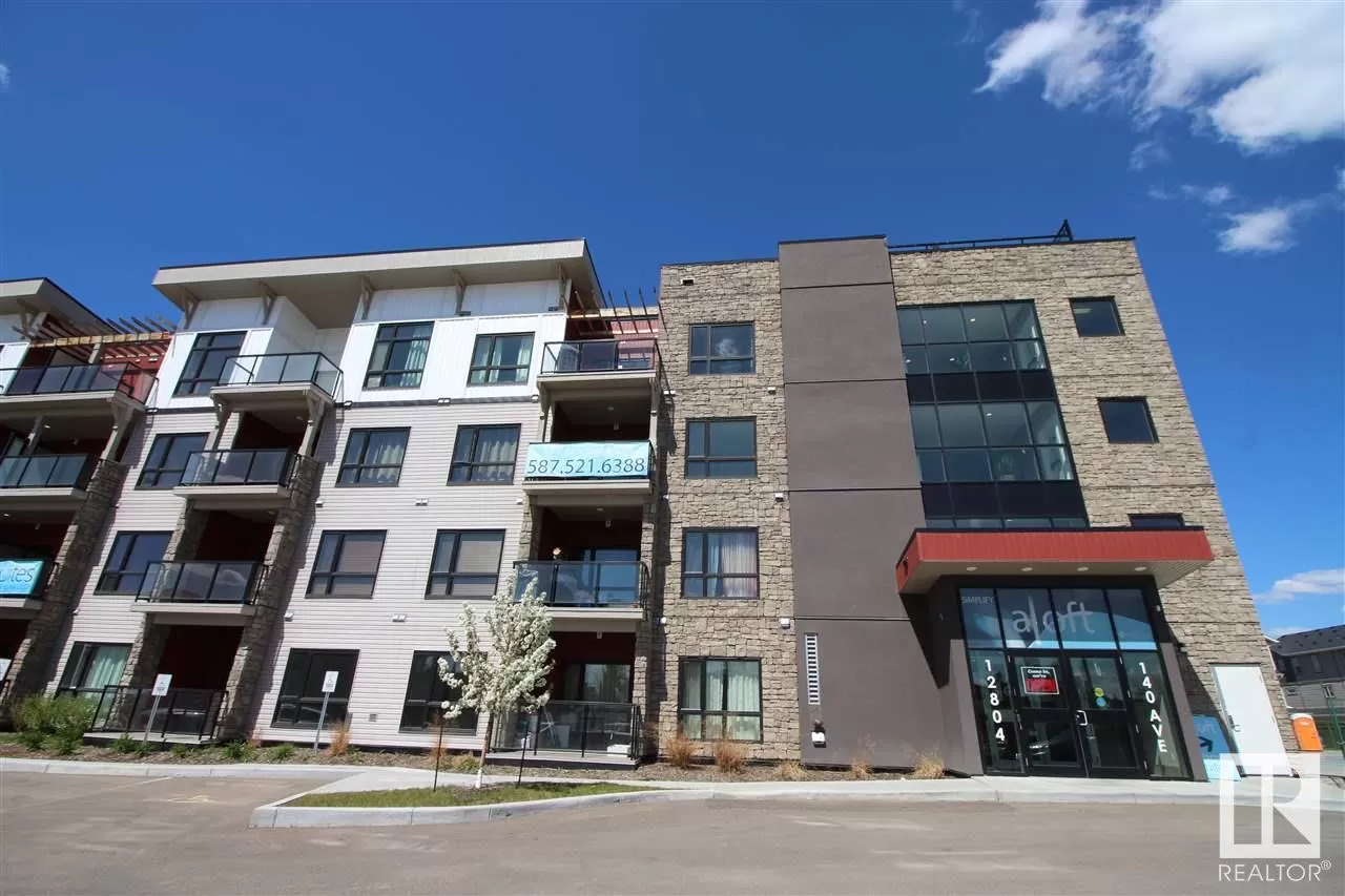 Apartment for rent: #220 12804 140 Av Nw, Edmonton, Alberta T6V 0M3