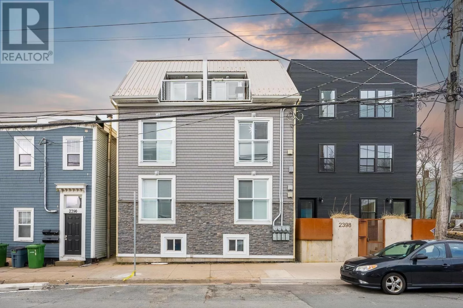Fourplex for rent: 2394 Creighton Street, Halifax Peninsula, Nova Scotia B3K 3S1
