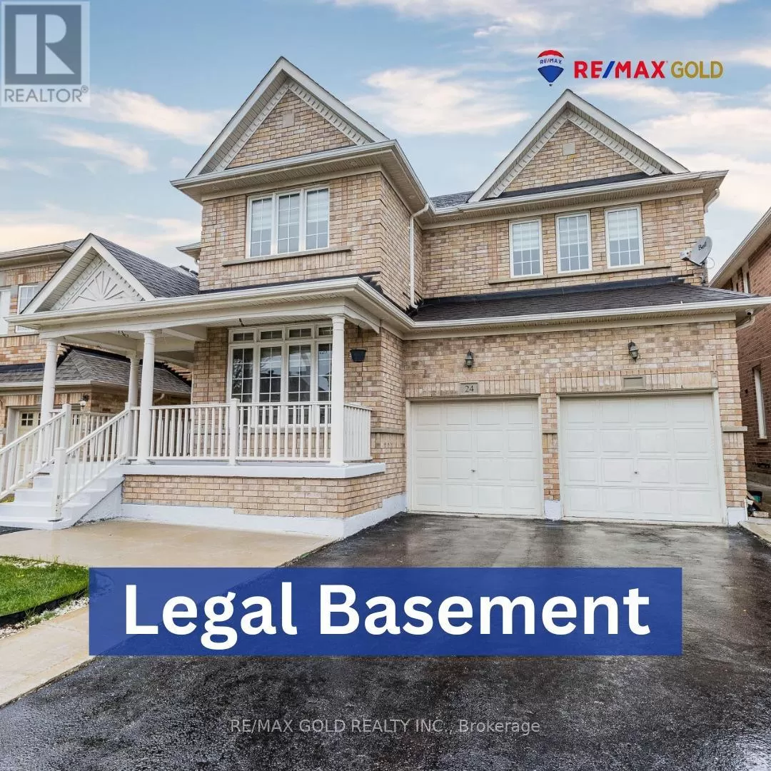 House for rent: 24 Cloverlawn Street, Brampton, Ontario L7A 3X5