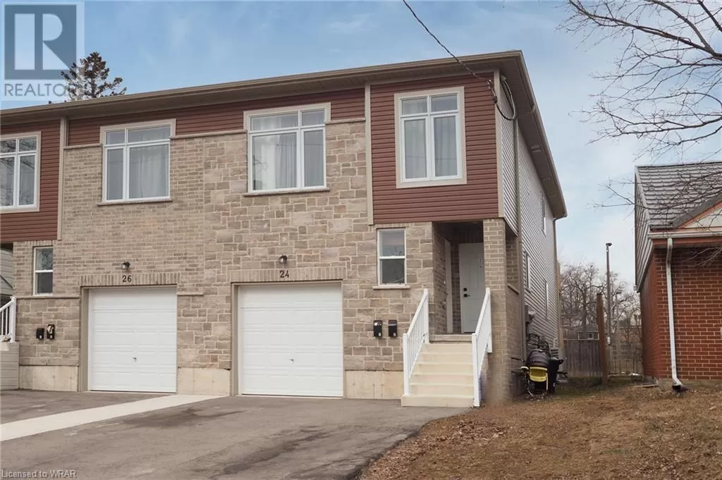 Duplex for rent: 24 Edgewood Drive, Kitchener, Ontario N2M 2A1