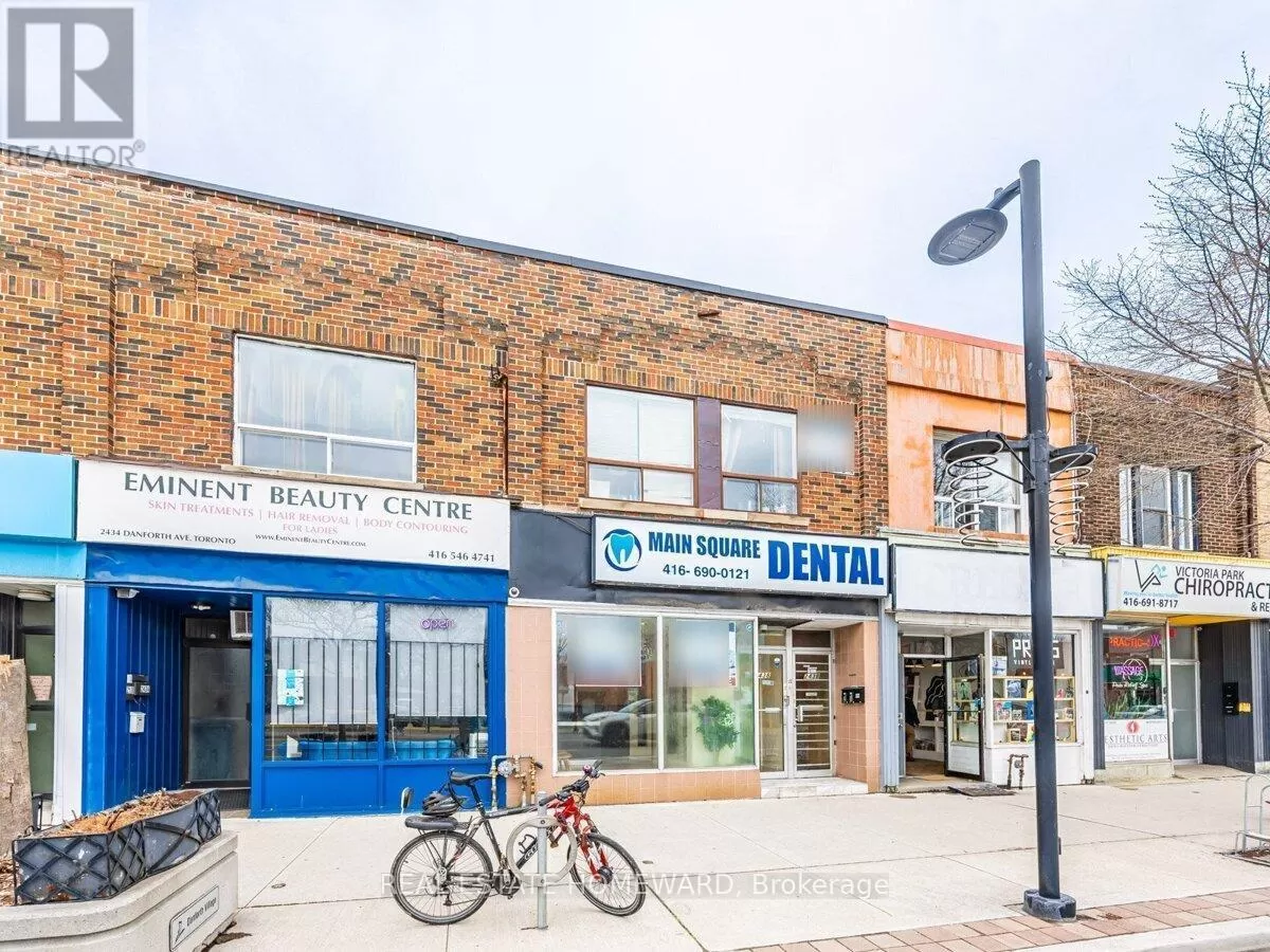 Residential Commercial Mix for rent: 2438 Danforth Avenue, Toronto, Ontario M4C 1K9