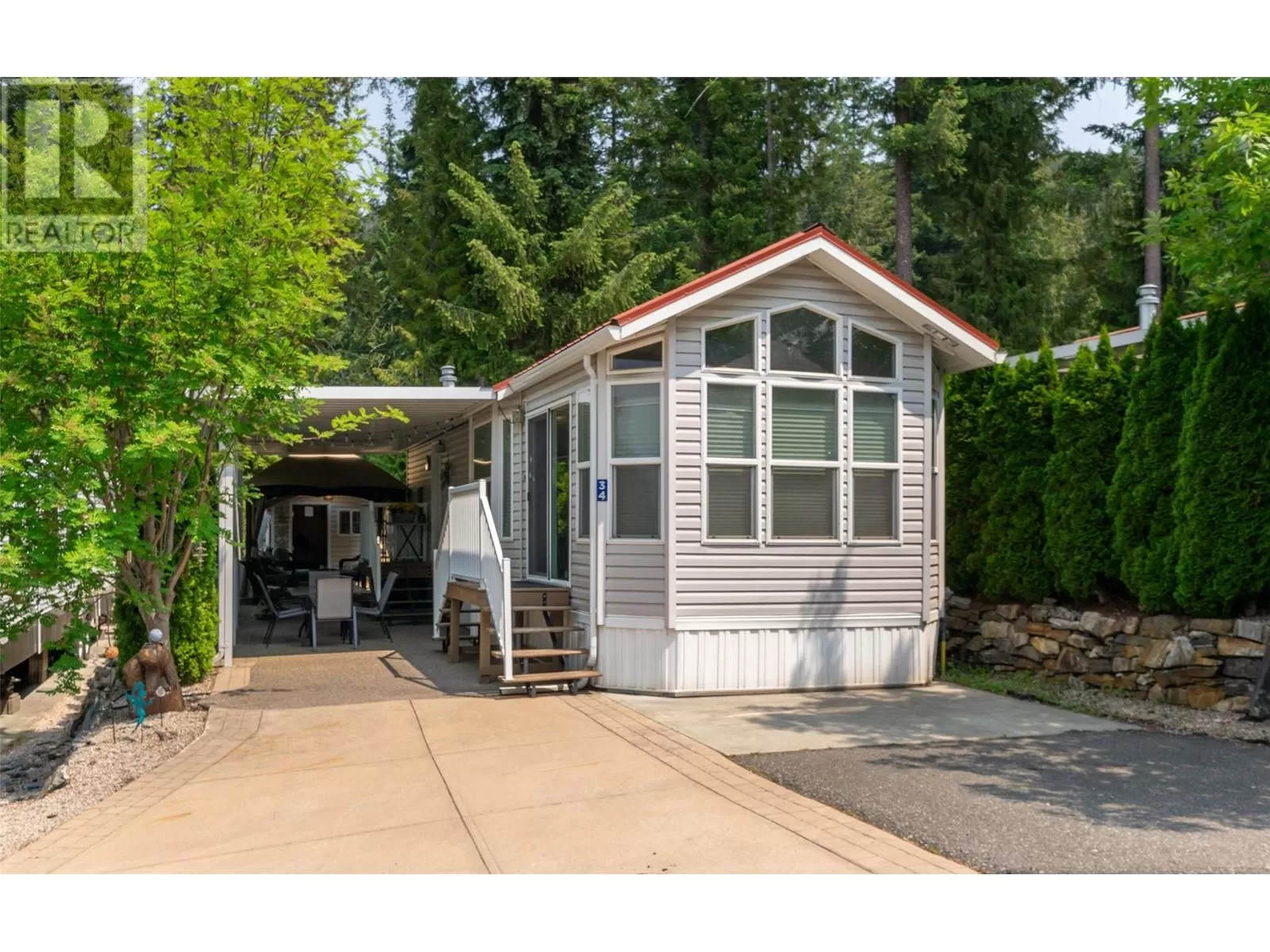Manufactured Home for rent: 2698 Blind Bay Road Unit# G34, Blind Bay, British Columbia V1E 1H1