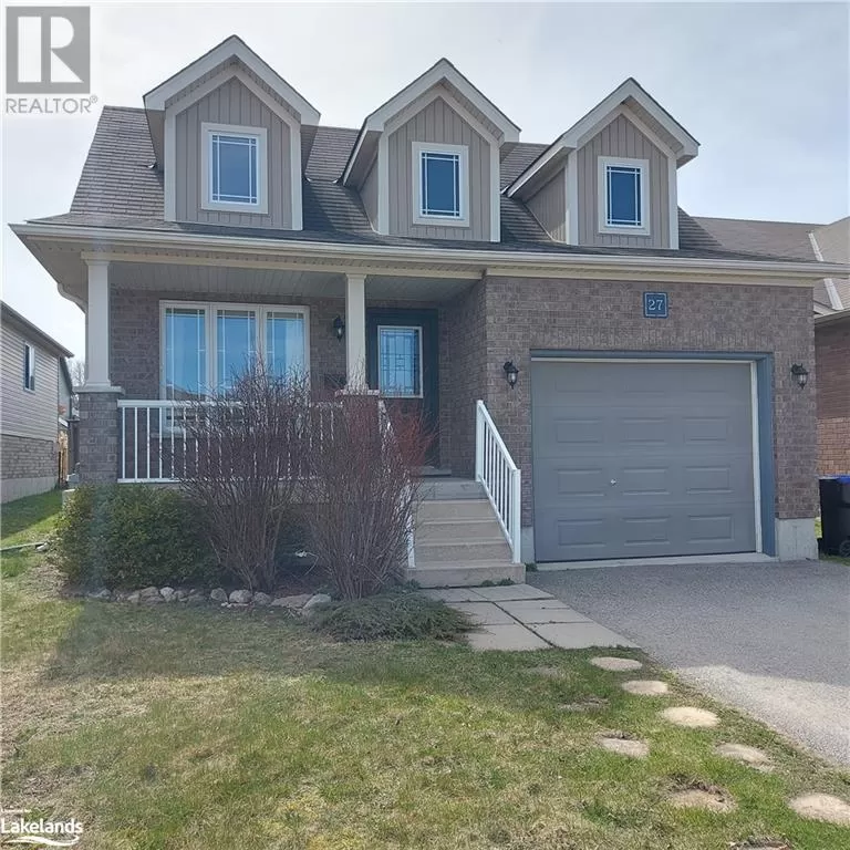 House for rent: 27 Mckean Crescent, Collingwood, Ontario L9Y 0C2