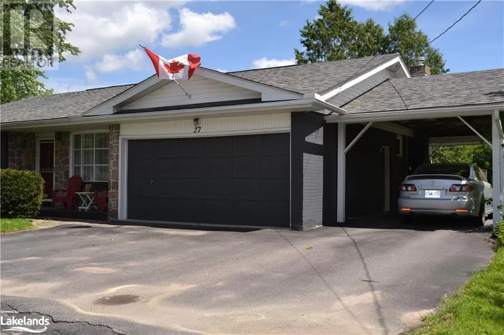 House for rent: 27 Meadow Park Drive, Huntsville, Ontario P1H 1G2