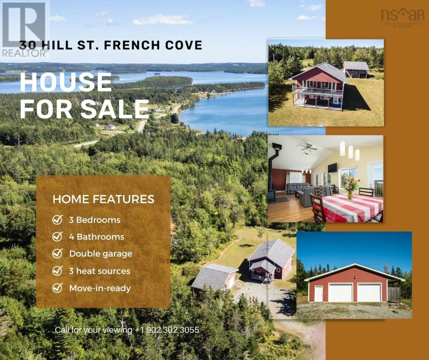 House for rent: 30 Hill St., French Cove, Nova Scotia B0E 3B0