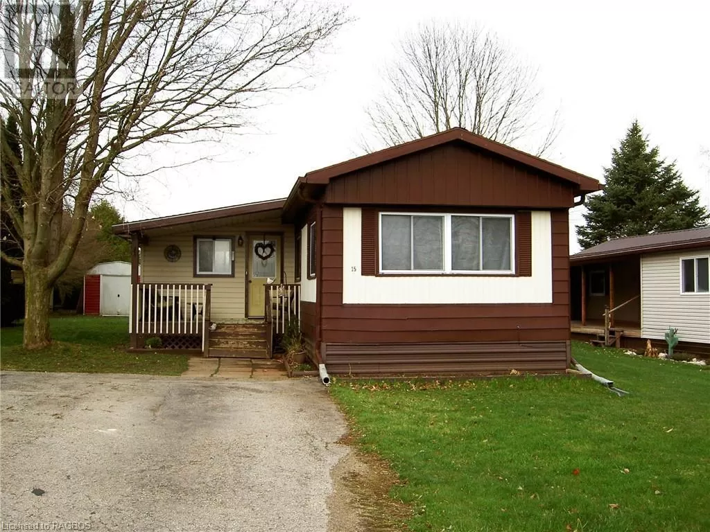 Mobile Home for rent: 302694 Douglas Street Unit# 15, West Grey, Ontario N0G 1R0