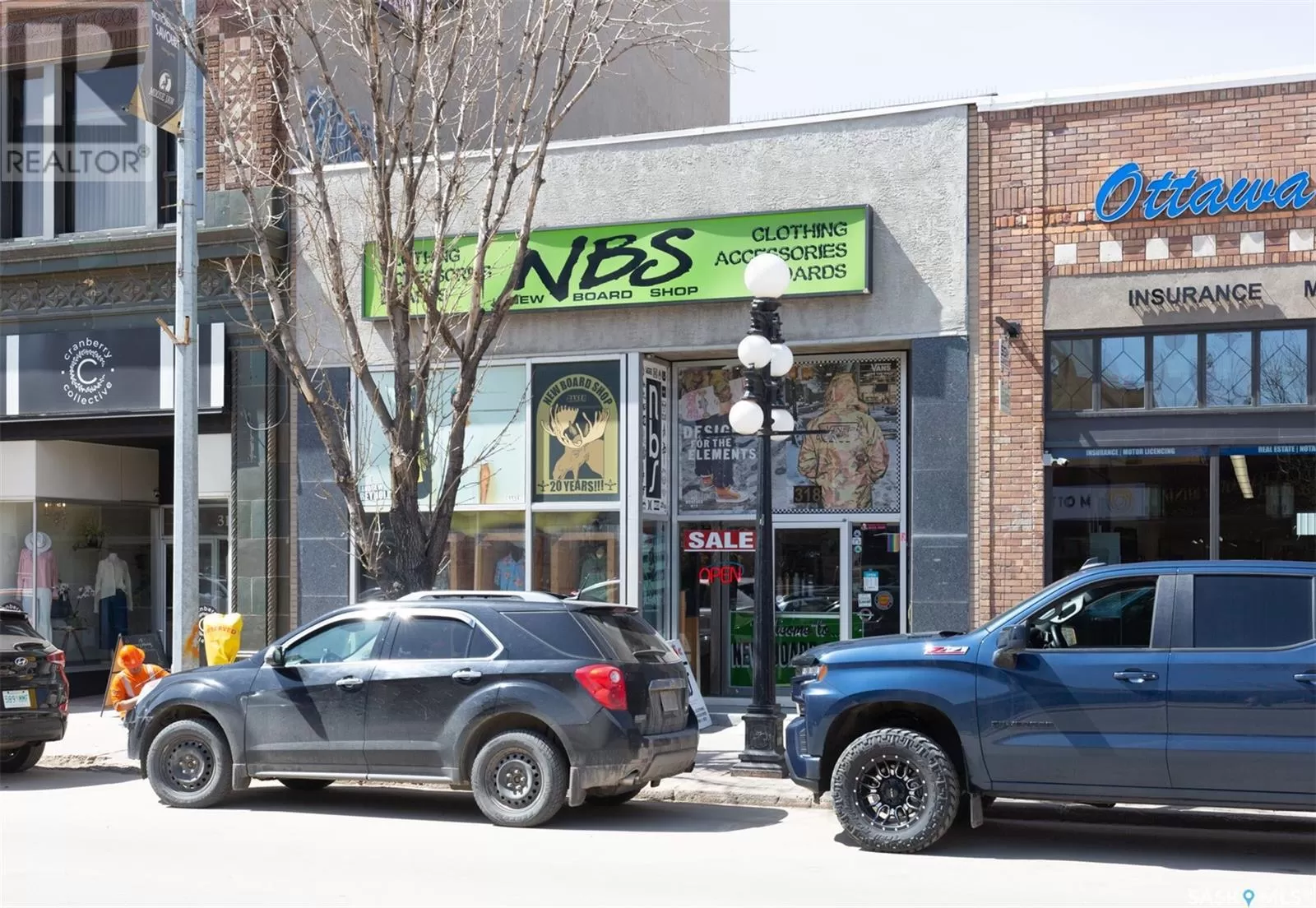 Retail for rent: 318 Main Street N, Moose Jaw, Saskatchewan S6H 3J9