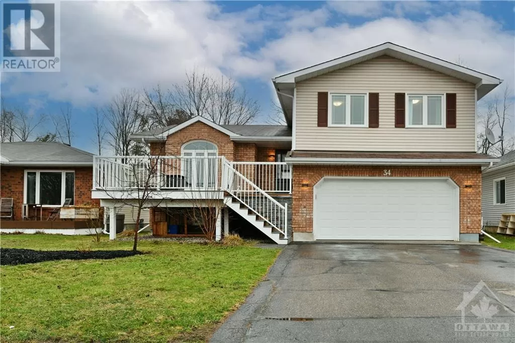 House for rent: 34 Fairview Crescent, Arnprior, Ontario K7S 3V7