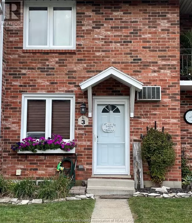 Row / Townhouse for rent: 345 Robson Road Unit# 3, Leamington, Ontario N8H 5G6