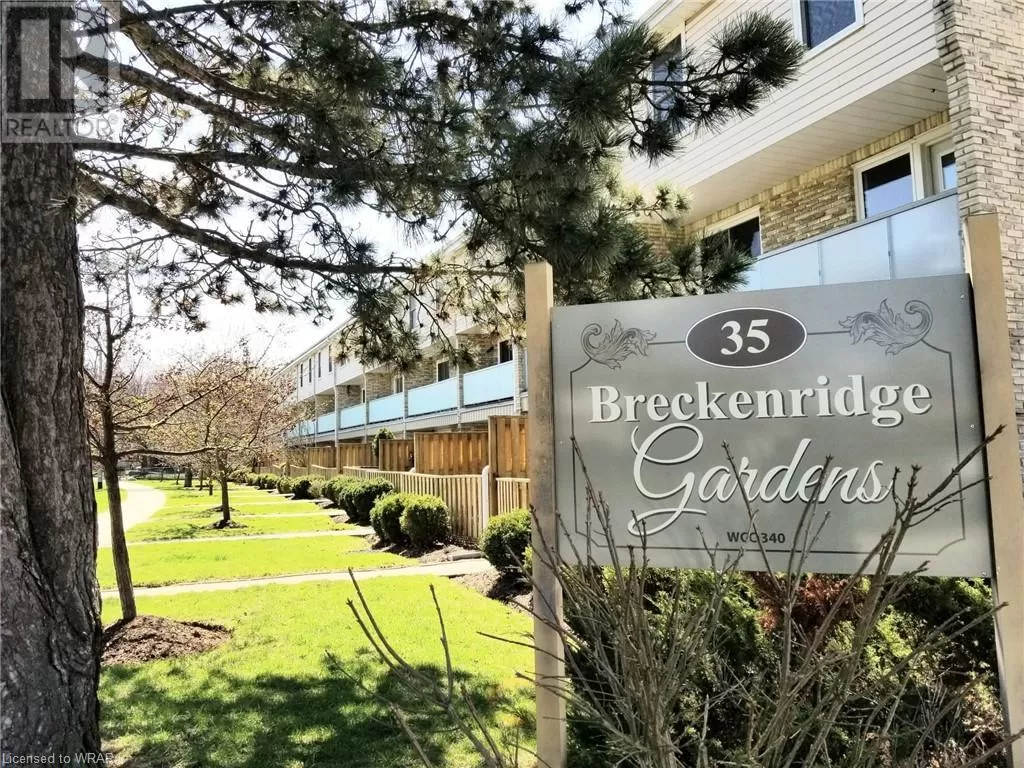 Row / Townhouse for rent: 35 Breckenridge Drive Unit# 72, Kitchener, Ontario N2B 3H5