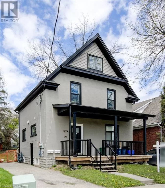 Duplex for rent: 374 Louisa Street, Kitchener, Ontario N2H 5N4