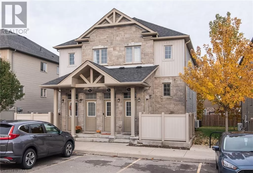 Row / Townhouse for rent: 388 Old Huron Road Unit# 8d, Kitchener, Ontario N2R 0J5