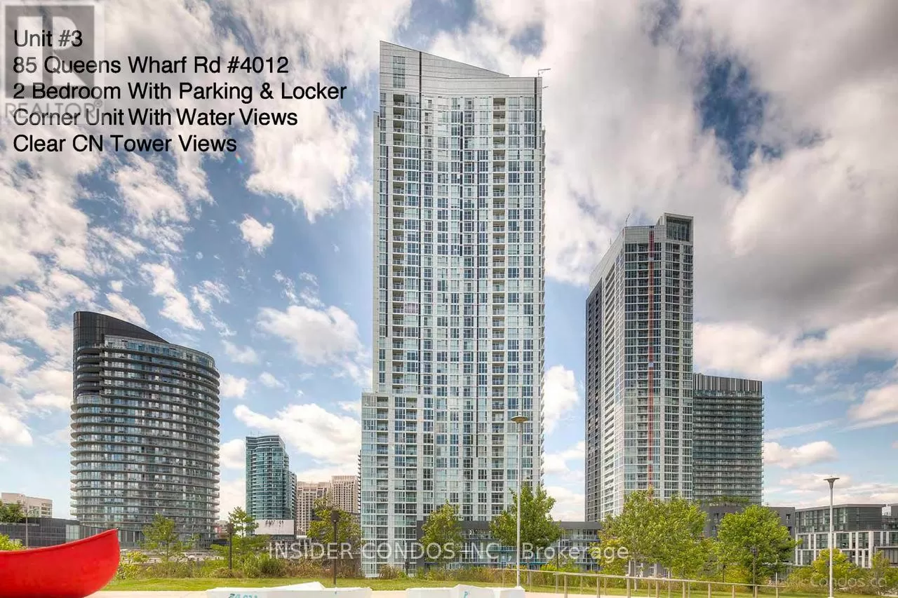Multi-Family for rent: 4012 - 85 Queens Wharf Road, Toronto, Ontario M5V 0J9