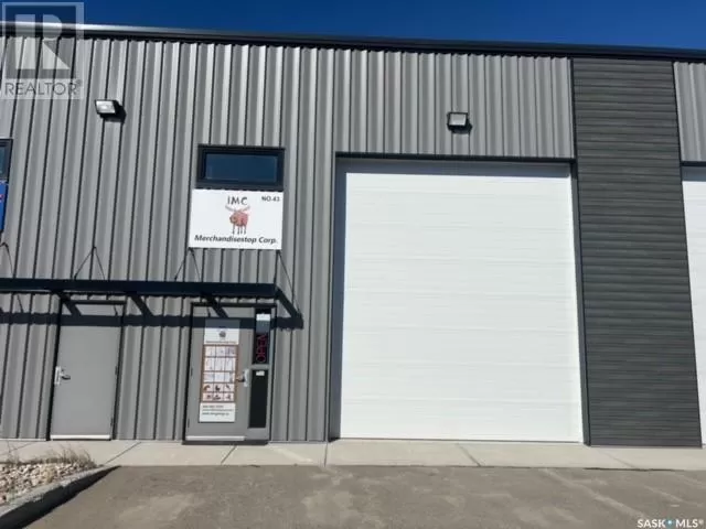 Warehouse for rent: 43 6 Ratner Street, Emerald Park, Saskatchewan S4L 0E3