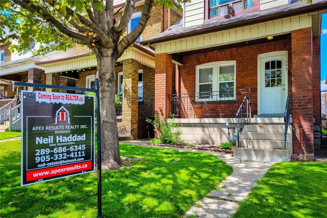 House for rent: 449 Hughson Street N, Hamilton, Ontario L8L 4N4