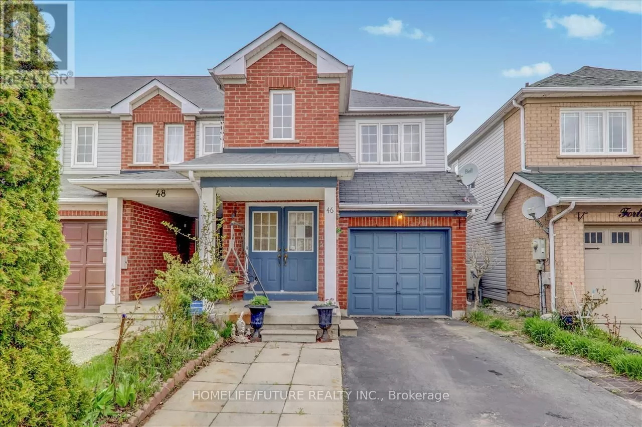 Row / Townhouse for rent: 46 Billingsley Crescent, Markham, Ontario L3S 4P1