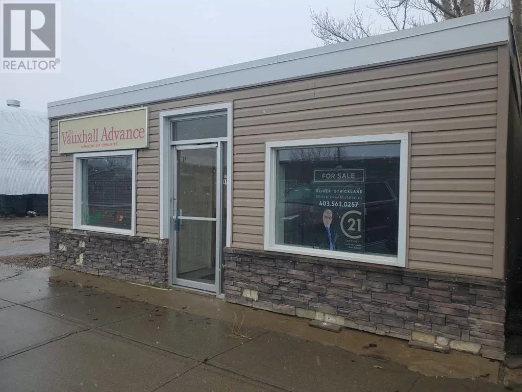 Commercial Mix for rent: 516 2nd Avenue N, Vauxhall, Alberta T0K 2K0