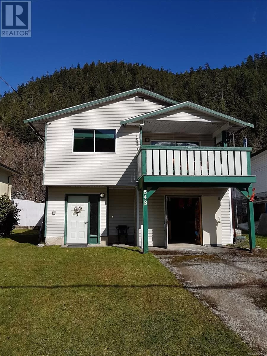 House for rent: 543 Maquinna Dr N, Tahsis, British Columbia V0P 1X0