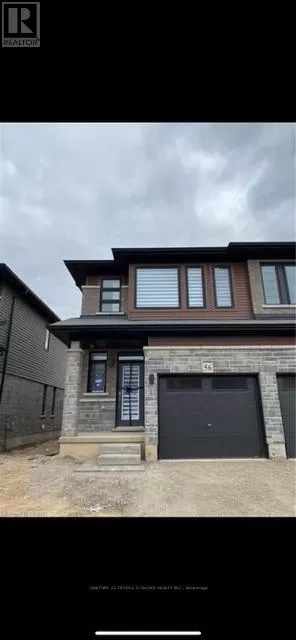 Row / Townhouse for rent: 56 June  Callwood Way, Brantford, Ontario N3T 0V2