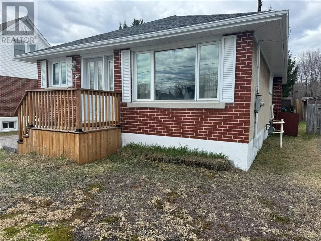 House for rent: 59 Second Avenue, Greater Sudbury, Ontario P3B 3L7