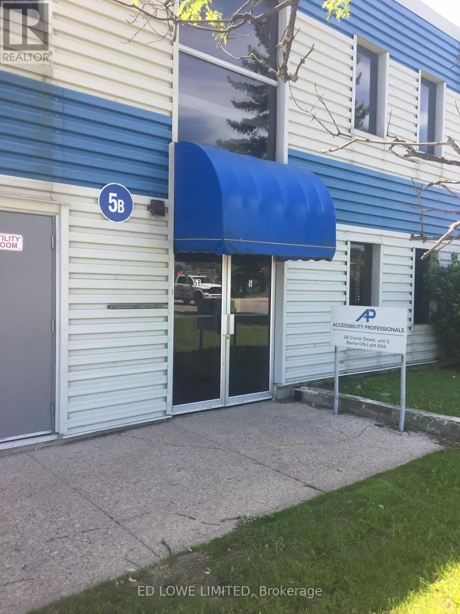 Offices for rent: 5b - 28 Currie Street, Barrie, Ontario L4M 5N4