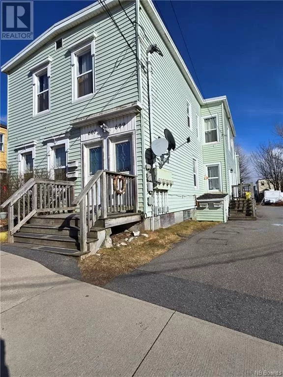 Fourplex for rent: 607-609 Ready Street, Saint John, New Brunswick E2M 3S4