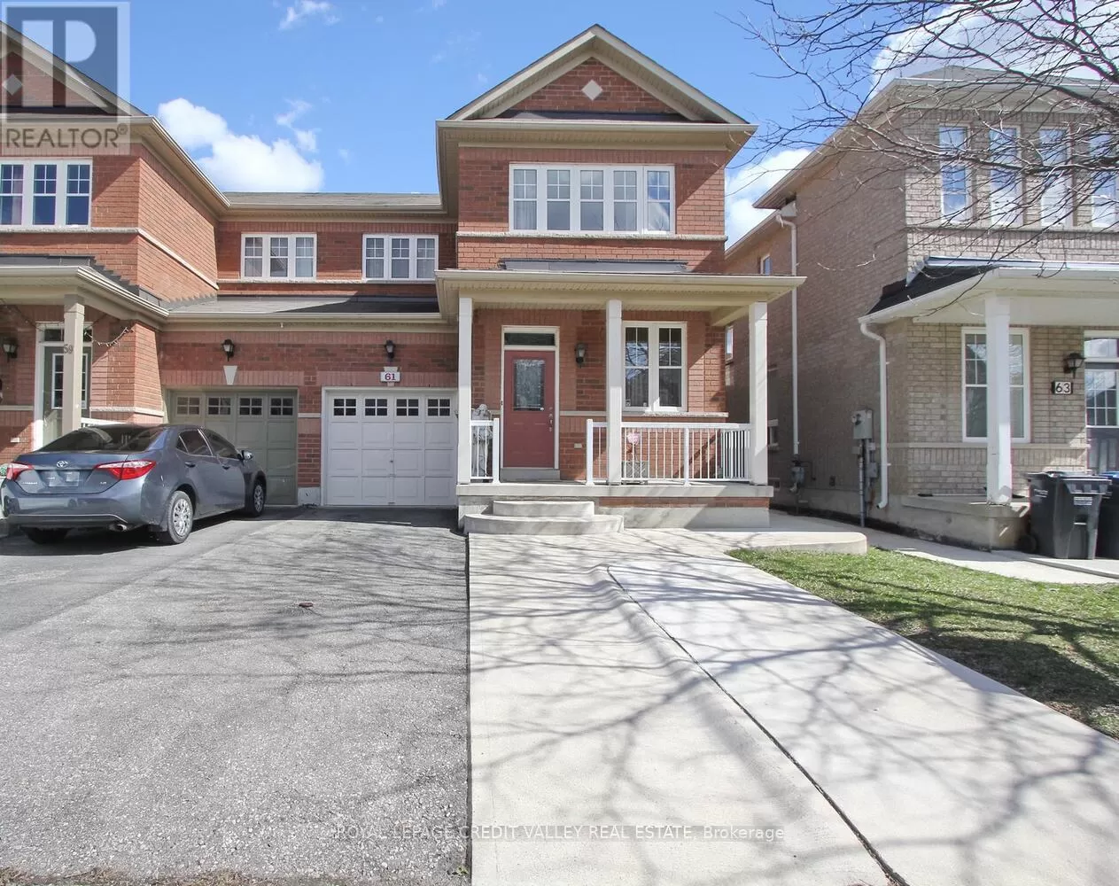 House for rent: 61 Pergola Way, Brampton, Ontario L6Y 5N1