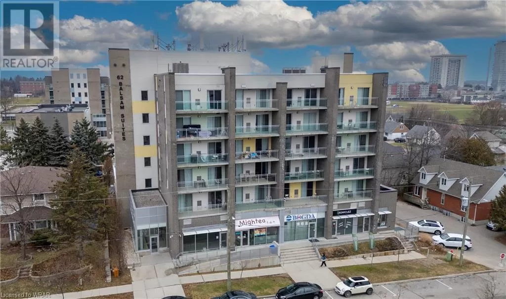 Apartment for rent: 62 Balsam Street Unit# H201, Waterloo, Ontario N2L 3H2