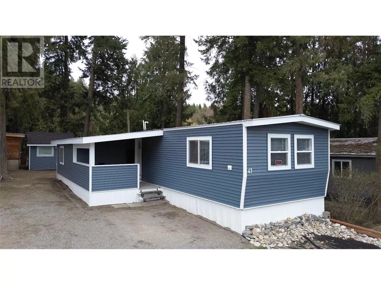 Manufactured Home for rent: 6588 97a Highway Unit# 41, Enderby, British Columbia V0E 1V3