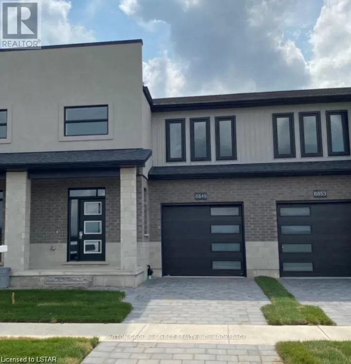 Row / Townhouse for rent: 6849 Royal Magnolia Avenue, London, Ontario N6P 1H5