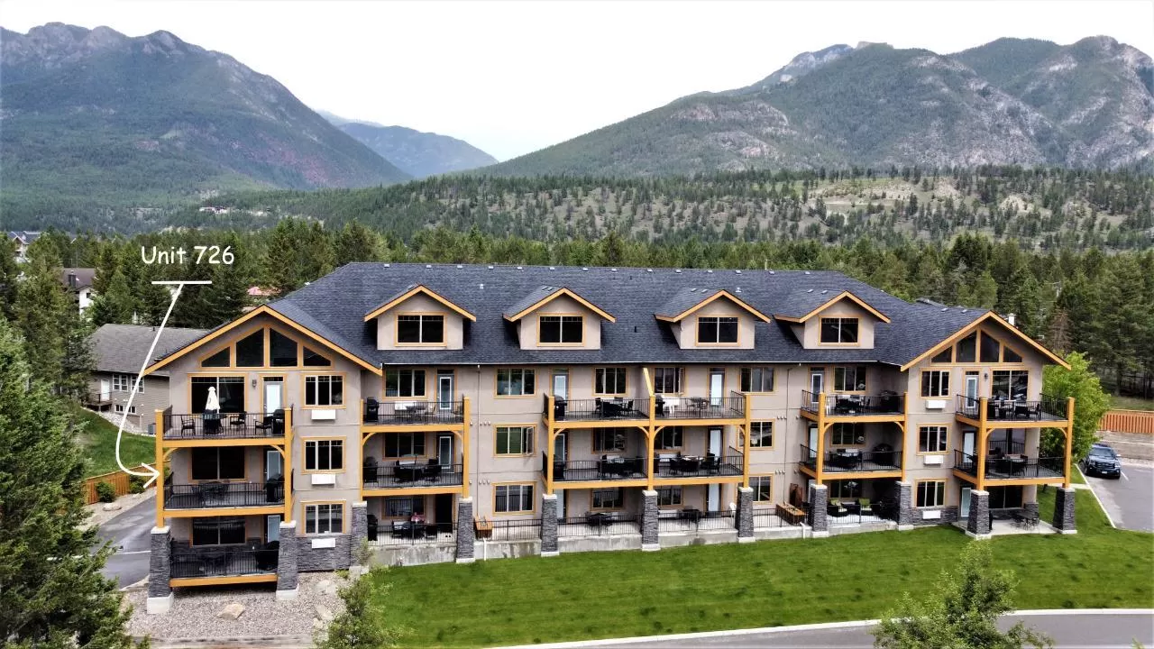 Apartment for rent: 726 C - 700 Bighorn Boulevard, Radium Hot Springs, British Columbia V0A 1M0