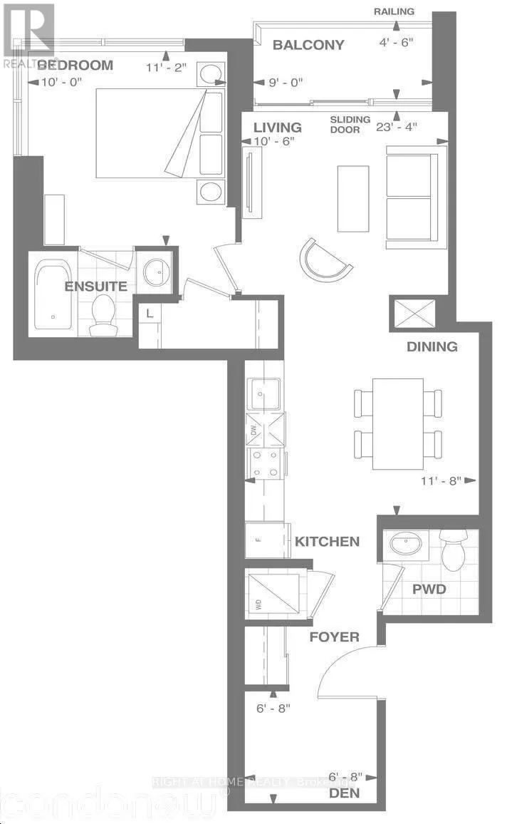 Apartment for rent: 820 - 460 Adelaide Street E, Toronto, Ontario M5A 0E7