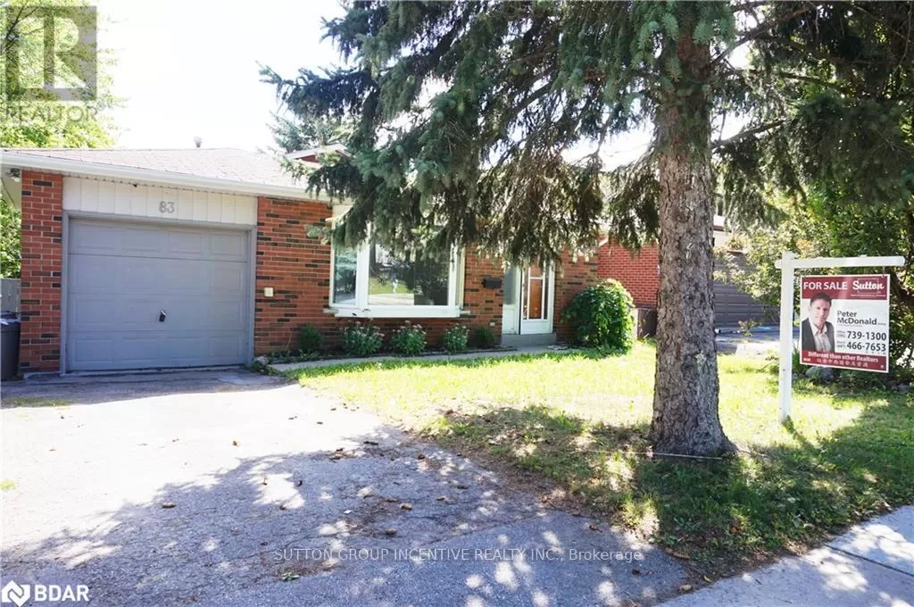 House for rent: 83 Cundles Rd E, Barrie, Ontario L4M 2Z8