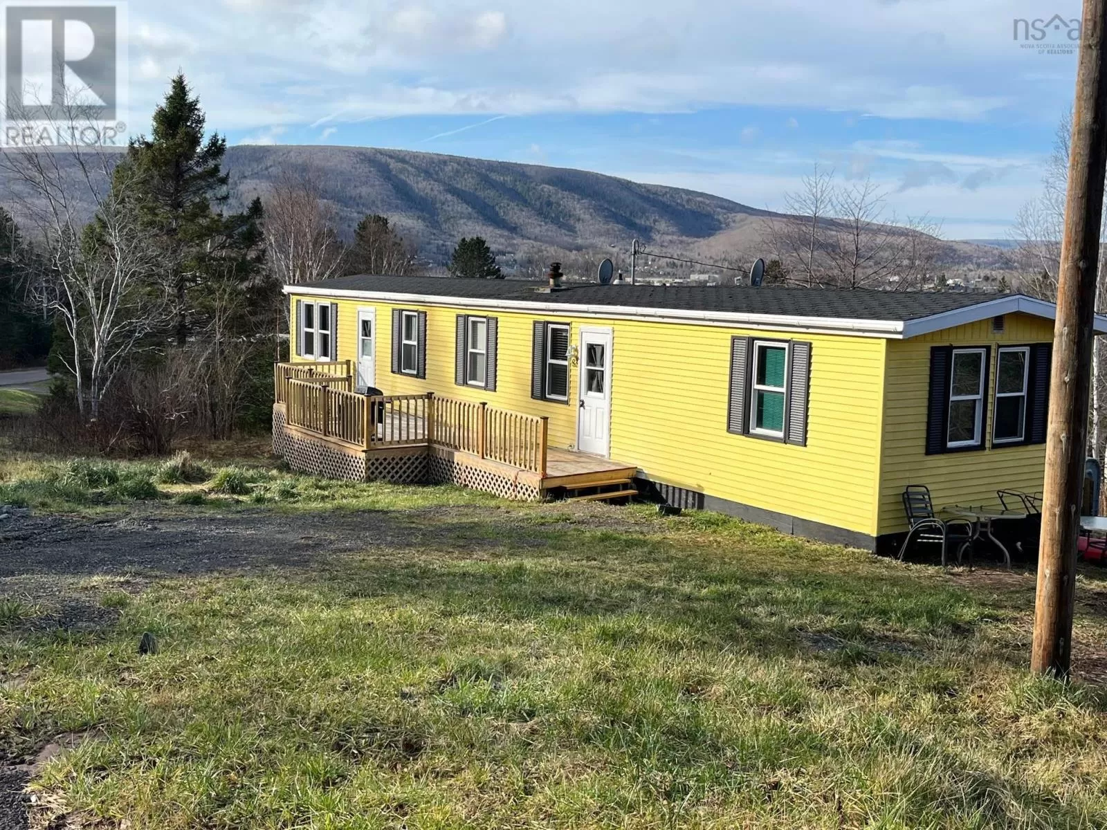 Mobile Home for rent: 83 Whycocomagh Mtn Road, Whycocomagh, Nova Scotia B0E 3M0