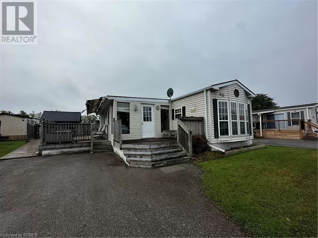 Mobile Home for rent: 92 Clubhouse Road Unit# 40, Turkey Point, Ontario N0E 1T0