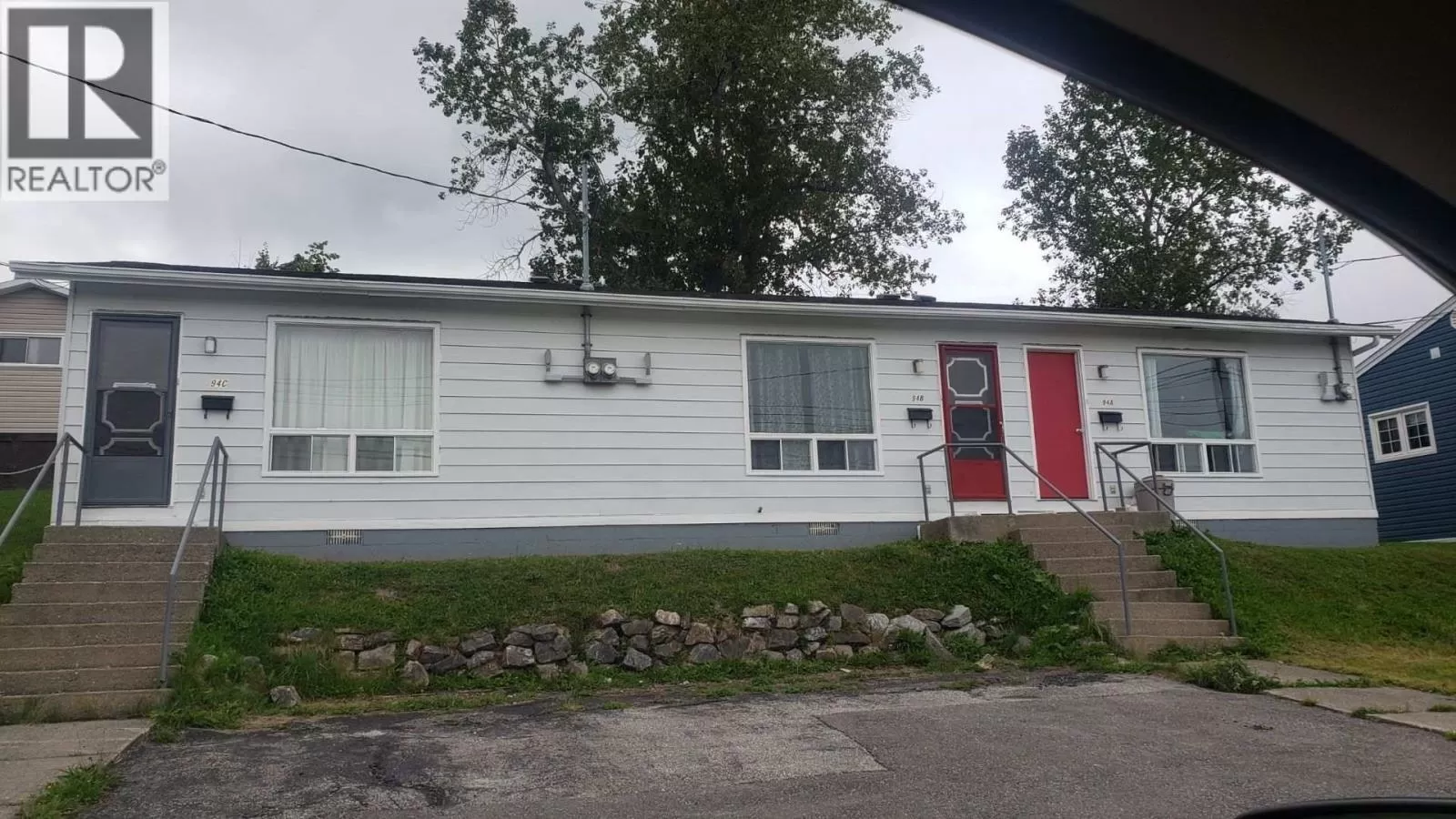 Two Apartment House for rent: 94 Caribou Road Unit#a B C, Corner Brook, Newfoundland & Labrador A2H 4X1